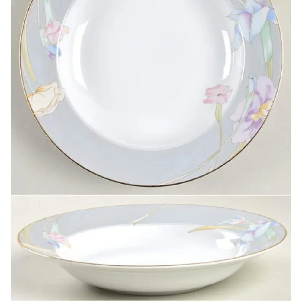 MIKASA CHARISMA pasta bowls L9049 FLORAL 9.25